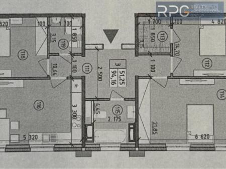 Продам 3-кімнатну квартиру, ЖК Нова Англія