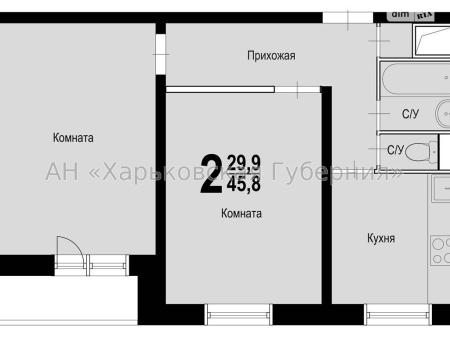 Продам 2-комнатную квартиру