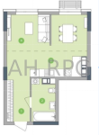 Продам 1-кімнатну квартиру, ЖК Метрополіс, 44 м², без ремонту
