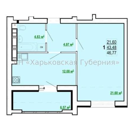 Продам 1-комнатную квартиру в новостройке, ЖК «Победы 86»