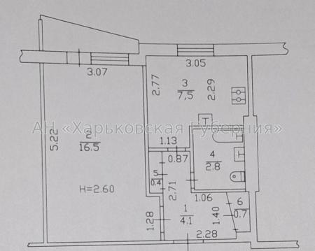 Продам 1-комнатную квартиру