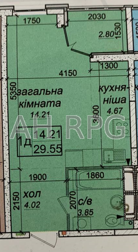 Продам 1-кімнатну квартиру в новобудові, ЖК Одеський бульвар