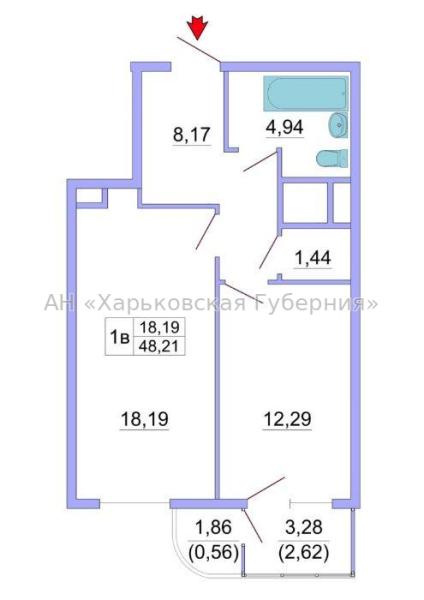 Продам 1-комнатную квартиру в новостройке, ЖК «Черемушки-2»