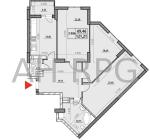 Продам 3-кімнатну квартиру, ЖК Русанівська Гавань, 120 м², без внутрішніх робіт