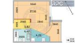 Продам 1-кімнатну квартиру, ЖК Чарівне Місто, 39.56 м², без ремонту