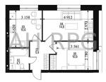 Продам 2-кімнатну квартиру, ЖК Білий Шоколад. City Lake, 46 м², без ремонту