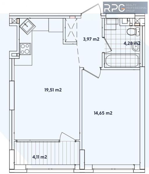 Продам 1-кімнатну квартиру, ЖК Варшавський 2