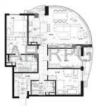 Продам 4-кімнатну квартиру, 127.15 м², без оздоблювальних робіт