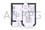 Продам 1-кімнатну квартиру, ЖК Family-2, 37.51 м², без оздоблювальних робіт