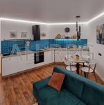 Продам 3-кімнатну квартиру в новобудові, ЖК Русанівська Гавань, 83 м², авторський дизайн