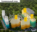 Продам 3-кімнатну квартиру в новобудові, ЖК Одеський бульвар, 74.60 м², без внутрішніх робіт