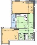 Продам 2-кімнатну квартиру, ЖК Freedom, 80 м², без ремонту