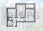 Продам 2-кімнатну квартиру, ЖК Navigator 2, 66.64 м², косметичний ремонт