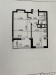 Продам 1-комнатную квартиру в новостройке, ЖК «Пролисок», 36.09 м², без внутренних работ
