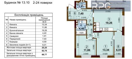 Продам 2-кімнатну квартиру, ЖК Варшавський Плюс