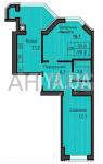 Продам 2-кімнатну квартиру в новобудові, ЖК Софія Резіденс, 66 м², без оздоблювальних робіт