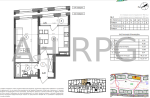 Продам 1-кімнатну квартиру в новобудові, ЖК Svitlo Park, 44.31 м², без ремонту