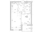 Продам 1-кімнатну квартиру, ЖК&nbsp;Вудлайн, 49.70 м², без ремонту