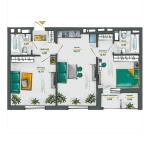 Продам 2-комнатную квартиру, ЖК «Сырецкие сады», 65 м², без ремонта