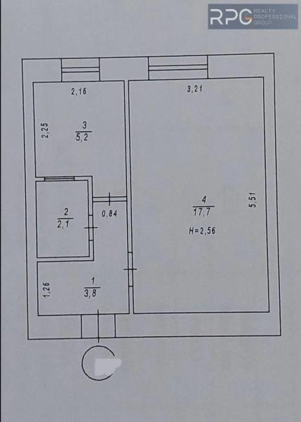 Продам 1-кімнатну квартиру