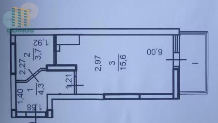 Продам 1-кімнатну квартиру, ЖК «Акварель 3»