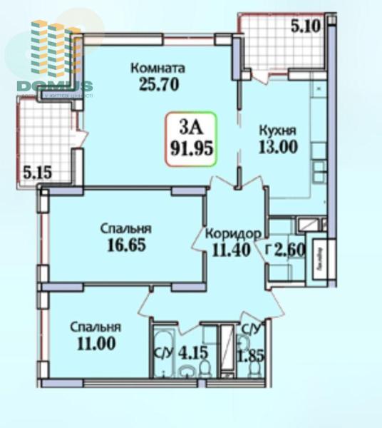 Продам 3-кімнатну квартиру, ЖК «Аврора»