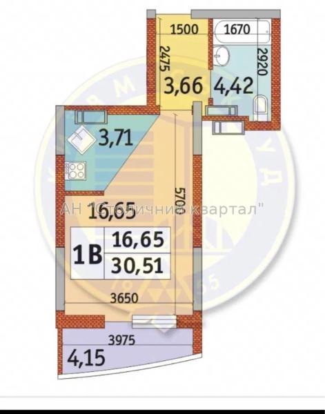 Продам 1-кімнатну квартиру