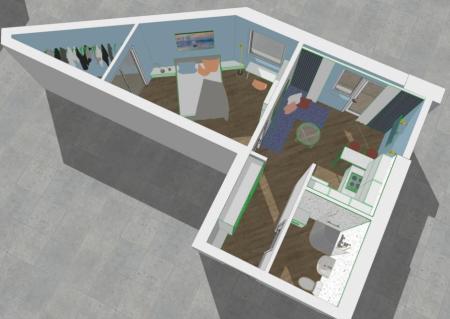 Продам 1-комнатную квартиру в новостройке, ЖК «Континент»