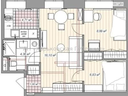 Продам 2-комнатную квартиру