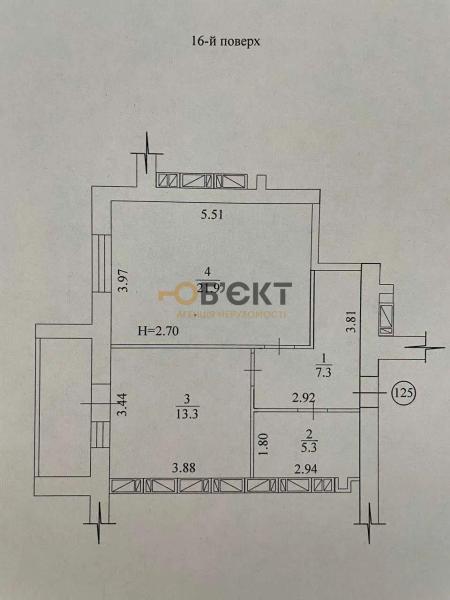 Продам 1-кімнатну квартиру в новобудові, ЖК&nbsp;«Рогатинський»,&nbsp;буд.1