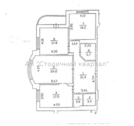 Продам 3-кімнатну квартиру