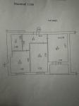 Продам 2-комнатную квартиру, 65 м², без отделочных работ
