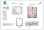 Продам 1-кімнатну квартиру в новобудові, ЖК Варшавський 3, 48 м², без ремонту