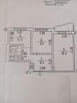 Продам 2-комнатную квартиру, 46 м², капитальный ремонт