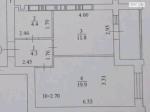 Продам 1-комнатную квартиру в новостройке, ЖК&nbsp;«Мира-3», 43 м², без внутренних работ