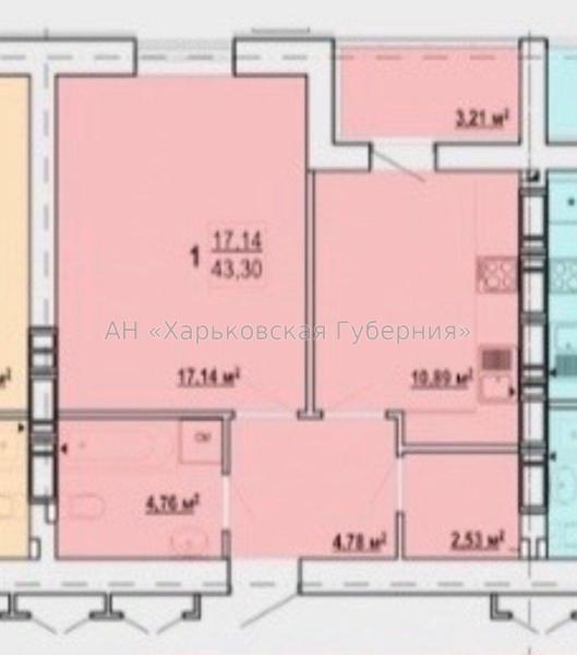 Продам 1-комнатную квартиру, ЖК&nbsp;«Гидропарк»