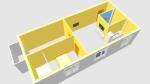 Продам 3-комнатную квартиру, 63.80 м², советский ремонт