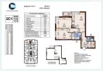Продам 2-кімнатну квартиру в новобудові, ЖК Варшавський 2, 75.50 м², без ремонту