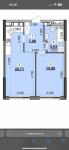 Продам 1-комнатную квартиру, ЖК&nbsp;Great, 47.52 м², без внутренних работ