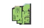 Продам 1-кімнатну квартиру, ЖК Sofia Nova, 37 м², без ремонту
