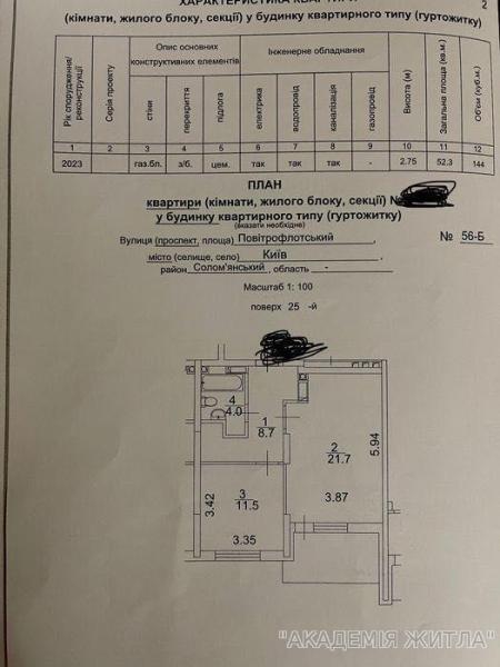 Продам 1-комнатную квартиру в новостройке, ЖК «OK'LAND»