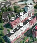 Продам 1-комнатную квартиру в новостройке, ЖК «Гидропарк», 40 м², без внутренних работ