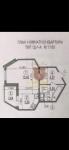 Продам 1-комнатную квартиру, ЖК&nbsp;Ул.&nbsp;Милославская,&nbsp;18, 34.60 м², без внутренних работ