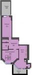 Продам 2-кімнатну квартиру, ЖК Sofia Nova, 71 м², без ремонту