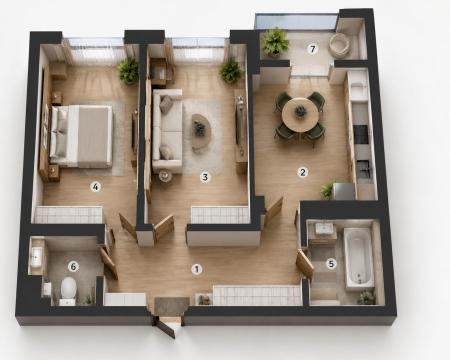 Продам 2-кімнатну квартиру, ЖК&nbsp;SkyGarden
