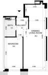 Продам 1-кімнатну квартиру, ЖК&nbsp;Русанівська&nbsp;Гавань, 63 м², без внутрішніх робіт
