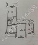 Продам 3-кімнатну квартиру, 72.70 м², без ремонту