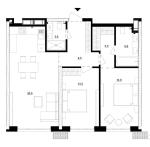 Продам 2-кімнатну квартиру, ЖК Русанівська Гавань, 83 м², без ремонту