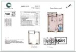 Продам 1-кімнатну квартиру в новобудові, ЖК Варшавський 3, 48 м², без ремонту
