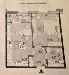 Продам 1-комнатную квартиру, ЖК Новая Англия, 41.11 м², без внутренних работ